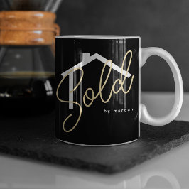 Taza Personalizado Vendido Por Agente Inmobiliario