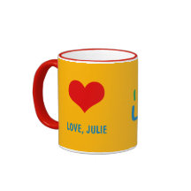 ¡PERSONALIZADO "YO AMOR ESTUPENDO DE DUPER USTED!