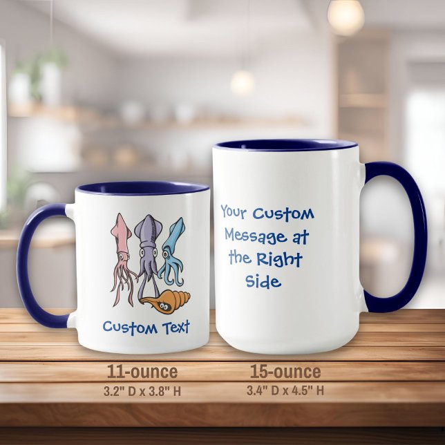 Taza Personalizados de calamar (Subido por el creador)