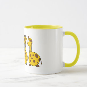 Taza Personalizados de jirafas