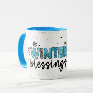 Taza Personalizar de Bendiciones de Invierno