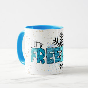 Taza Personalizar de temporada de congelación