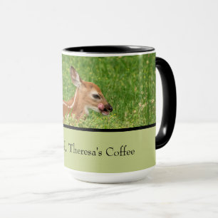 Taza Personalizar Fawn (ciervo de cola blanca)