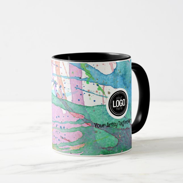 Taza Personalizar negocio | Artículos de arte (Anverso derecho)