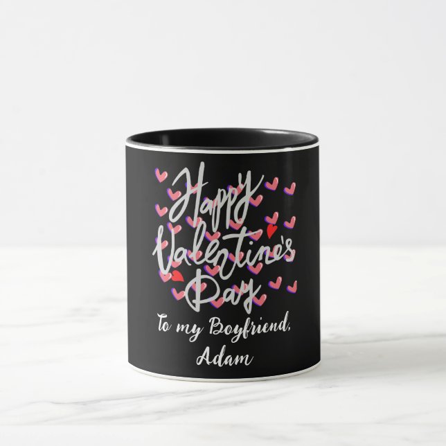Taza personalizar personalizado de pareja de valentina  (Centro)