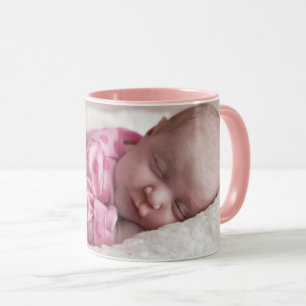Taza Personalizar Personalizado de texto foto bebé café