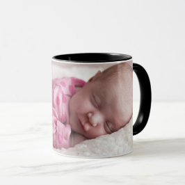 Taza Personalizar Personalizado de texto foto bebé café
