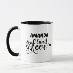 Taza Personalizar Sweet Love Heart Mug