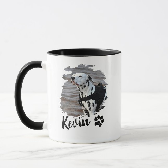 Taza Personalizar tu diseño de DoG aquí (Izquierda)