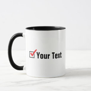 Taza Personalizar tu propio estatus social - anuncio pe
