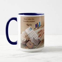 Taza Personalized Accounting Mug