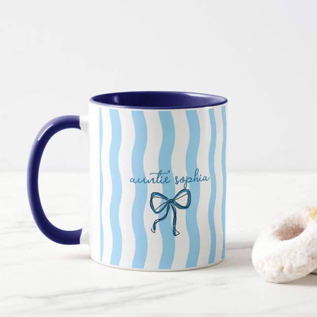 Taza Personalized Aunt to Be (Con donut)