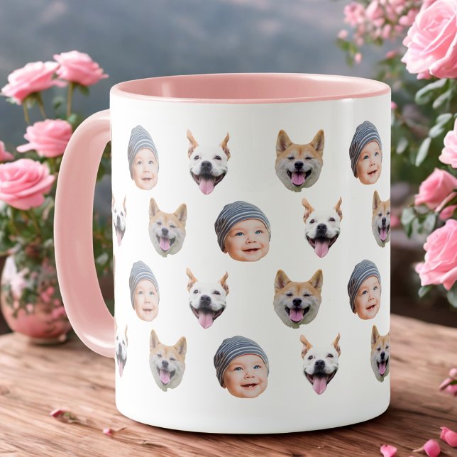 Taza Personalized Baby Face Coffee Cup, 3 Photos       (Subido por el creador)