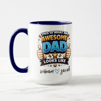 Taza Personalized Best Daddy Ever | Custom Father’s Day