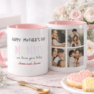 Taza Personalized Best Mom Ever Photo Mug