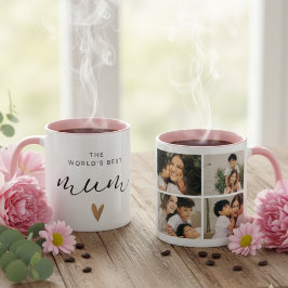 Taza Personalized Best Mom Ever Photo Mug