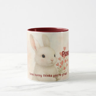 Taza Personalized Bunny Mug 