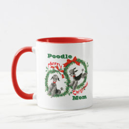 Taza Personalized Christmas Gift for Poodle Dog Owner