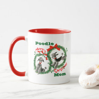 Taza Personalized Christmas Gift for Poodle Dog Owner