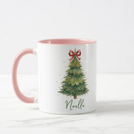 Taza Personalized Christmas Gift -Ribboned Christmas Tr