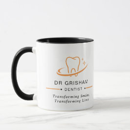 Taza Personalized Dentist Logo Coffee Mug