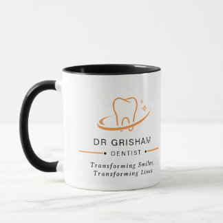 Taza Personalized Dentist Logo Coffee Mug