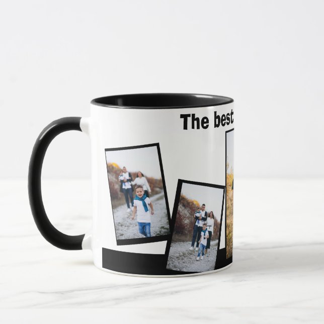 Taza Personalized Family Photo Mug – A Special Gift (Izquierda)