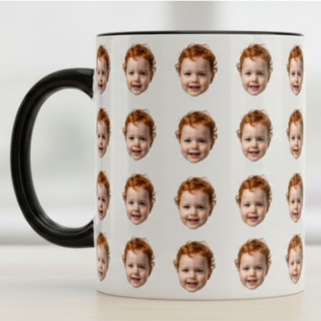 Taza Personalized Funny Custom Baby Face Photo  (Subido por el creador)