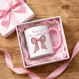 Taza Personalized future Mrs Mug
