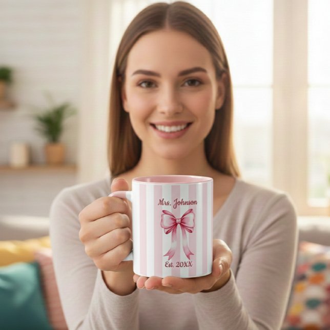 Taza Personalized Future Mrs. Mug, Custom Engaged Mug (Subido por el creador)