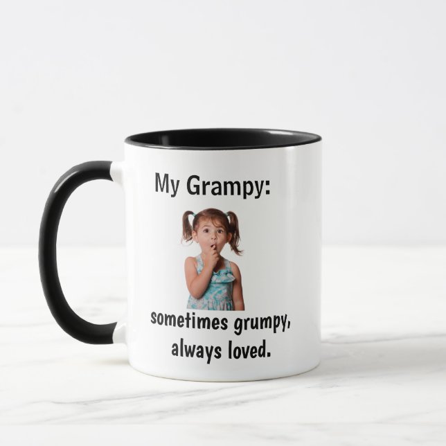 Taza Personalized Granddaughter Photo (Izquierda)