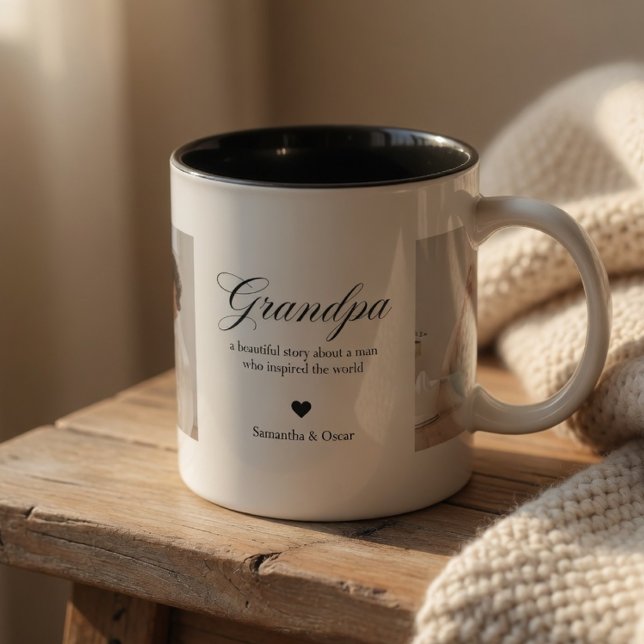 Taza Personalized Grandpa Photo  (Subido por el creador)