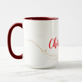 Taza Personalized I Love Christmas Mug