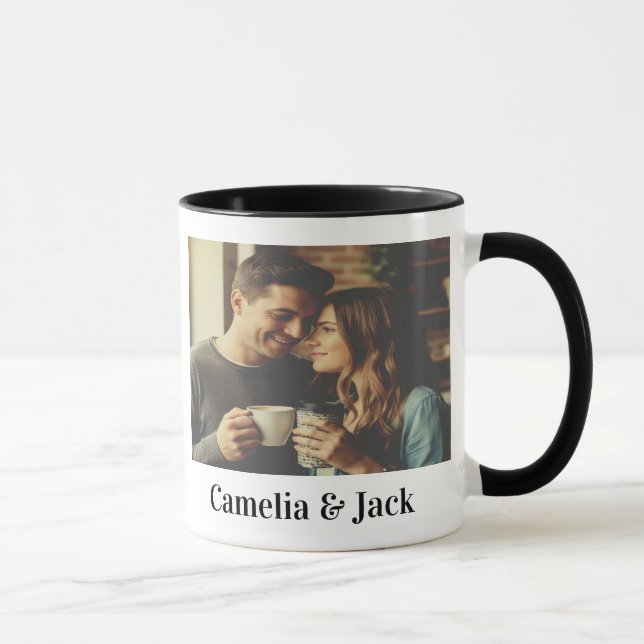 Taza Personalized Image and text  (Derecha)