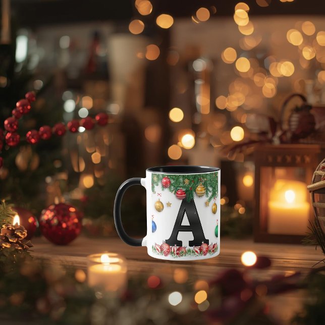 Taza Personalized Mug with Letter (Subido por el creador)