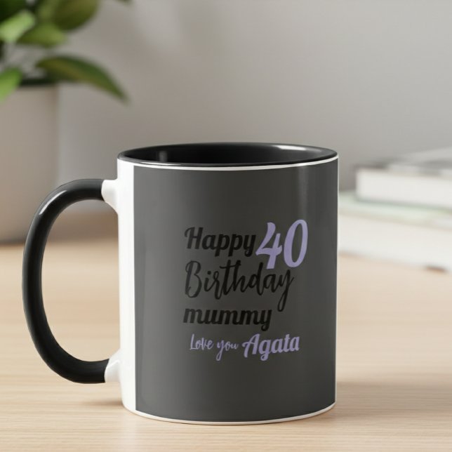 Taza Personalized Mummy Birthday Mug - Custom Name  (Subido por el creador)