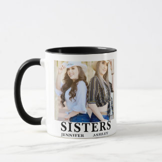 Taza Personalized Name Photo Sister 