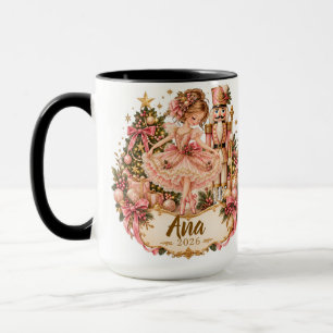 Taza Personalized Nutcracker Ballerina Christmas Orname