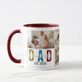 Taza Personalized Photo Mug – Our First Father’s Day