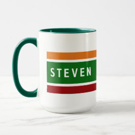 Taza Personalized Retro Gas Station Name Coffee Gift