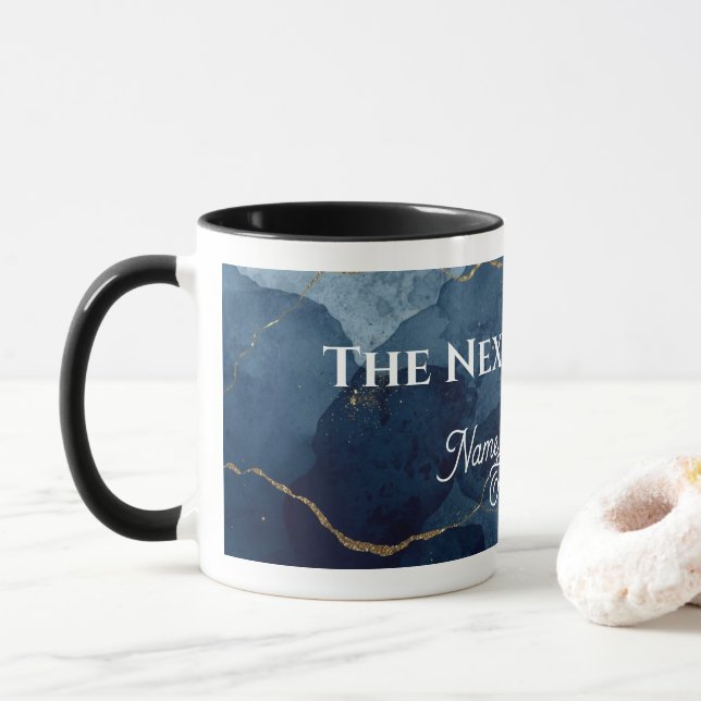 Taza Personalized "The Next Chapter"  Retirement Mug (Con donut)