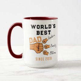 Taza Personalized WORLD'S BEST Dad | Father’s Day