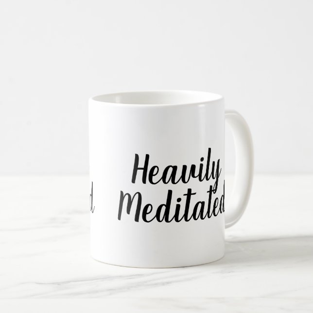 Taza pesadamente Meditated (Anverso derecho)