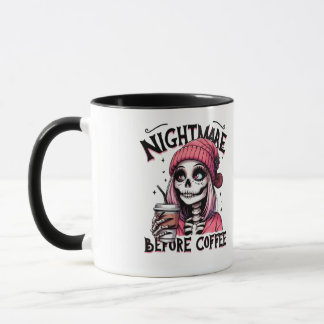 Taza Pesadilla antes del café
