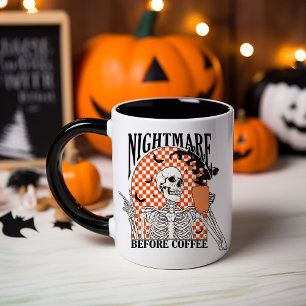Taza Pesadilla antes del café Halloween Mug