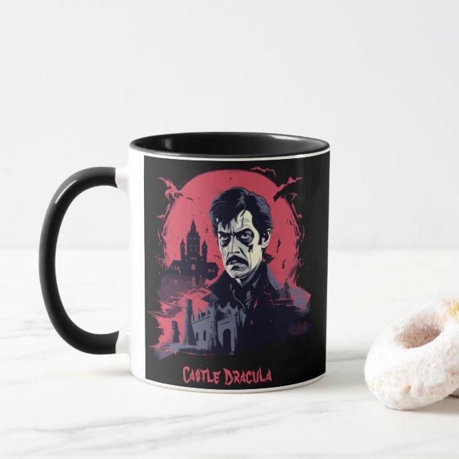 Taza Pesadilla gótica (Con donut)