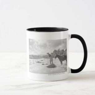 Taza Pesca con mosca de Frances Phelps Belden en el rí