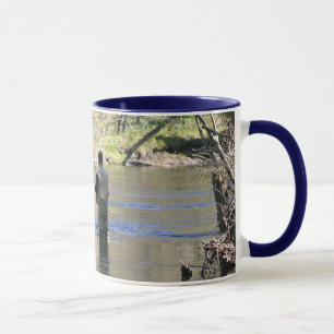 Taza Pesca con mosca de la trucha