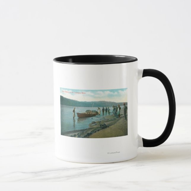 Taza Pesca con seína en el río Columbia, OR (Derecha)