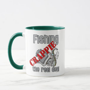 Taza Pesca Crappie La Pesca Grave Del Acuerdo Sobre El 